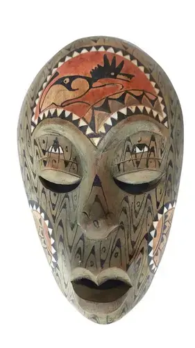 Anthropomorphic mask from Lombok Island